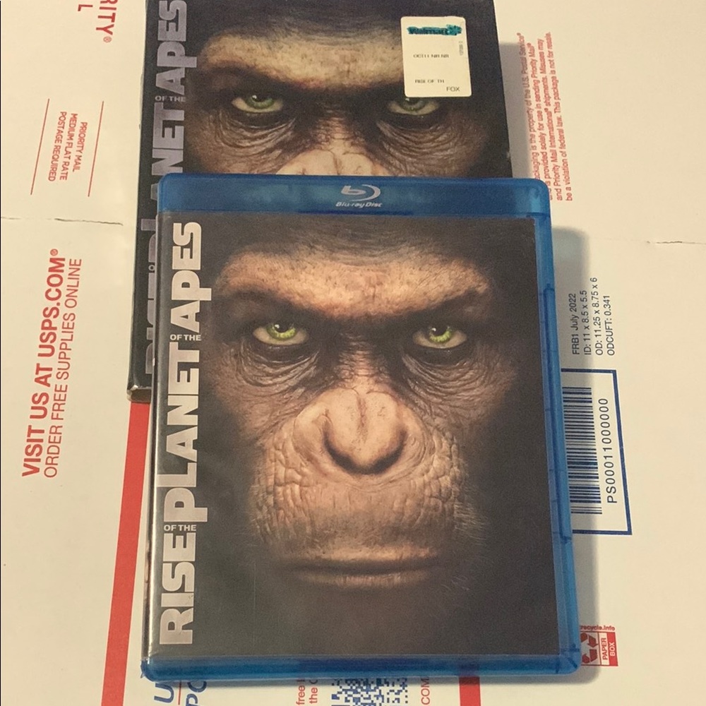 Rise of the Planet of the Apes Blu-ray Plus Digital DVD